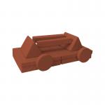 Creative Kids Modular Microsuede Floor Foam Play Couch For Playroom