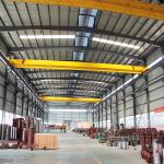 LD 5t Single Girder Bridge Crane Span14.5m With Remote Control for sale
