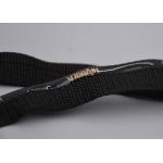 Polyester Customized 1.5cm Non Slip Elastic Band With Printed Silicone Logo