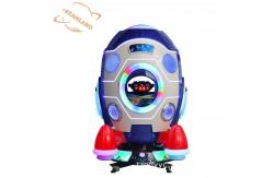China Dreamland New Coin Operated Children Rotating Kiddie Rides Happy Elevating Spacecraft Game Machine supplier