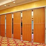 Banquet Hall Aluminum Sliding Partition Restaurant Sound Proofing Movable Partition Walls for sale
