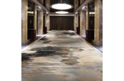China Lobby Wall To Wall Woven Axminster Carpet PP Backing With Wool supplier