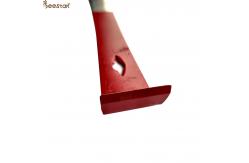 China Apiculture Hive Tools Beekeeping Equipment Red Stainless Steel Hive Tool Scraper supplier