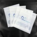 Custom Printed Flat Aligners Mylar Matte Packaging Bags With One Side Clear