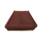 Red Color Painting Stone Vibrating Screen 1.5mm Crimped Mesh for sale