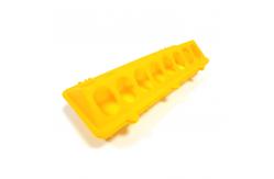 China 28 Holes 50cm Long Plastic Poultry Feeder Manual For Pigeon Bird supplier