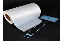 China Low Temperature Hpolyester Transparency Film , Thermal Binding Glue Adhesive For Fabric supplier