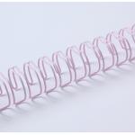 Nanbo 0.5'' Custom Double Loop Binding Wire Ring Electroplated for sale