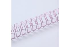 China Nanbo 0.5'' Custom Double Loop Binding Wire Ring Electroplated supplier