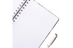 China 60gsm-400gsm Custom Printed Spiral Notebooks Stationary A5 Wire Binding Note Book supplier