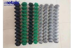 China PVC Coated Chain Link Mesh Fence Wire For Recreational Grounds Oem supplier