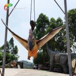 Outdoor Exhibition Life Size Animatronic Dinosaurs Pterosaur Waterproofing for sale
