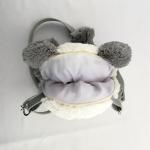 Loveable Plush Toy Backpack PP Cotton Child Friendly Panda Bear Backpack Shoulder Bag for sale