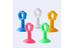 China Custom Food Safe Silicone Rubber Door After Silent Suction Cup Collision Resistant supplier