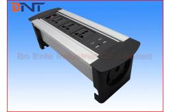 China Tabletop Conference Table Electrical Outlets For Office / Hotel / Home supplier