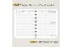 China Vertical Layout Medium Academic Planner 2023 2023 With Quick Search supplier