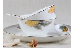 China 45pc Bone China Dinnerware Set supplier