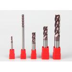 Tungsten Steel 2 Flute End Mill / Precision Solid Carbide Milling Tools 6mm 8mm for sale