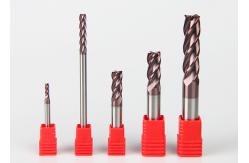 China Tungsten Steel 2 Flute End Mill / Precision Solid Carbide Milling Tools 6mm 8mm supplier