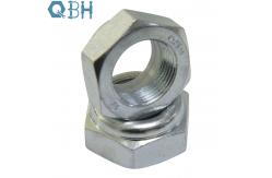 China Hexagon Head Thin Nylon Lock Nuts Fine Thread Of Hot Forging DIN985 supplier