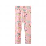 Pink Full Print Knitted Autumn Junior Girls' Pants Pants and Leggings for sale