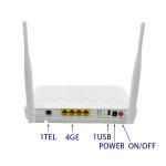 F609 V5.2 4GE 1TEL 1USB WIFI Router ONU ONT GPON EPON XPON for sale