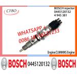 BOSCH 0445120132 4945381 Neutral Fuel Injector Assembly 0445120132 4945381 For CUMMINS for sale