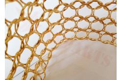 China 2.0x20mm Chainmail Wire Mesh Drapery Stainless Steel For Space Division Curtain supplier