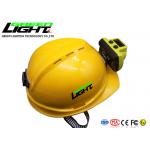 ABS Case 385LUM 2.96W 18000lux Led Miners Cap Lamp