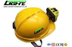 China ABS Case 385LUM 2.96W 18000lux Led Miners Cap Lamp supplier