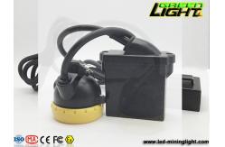 China IP68 450mA 12000lux Mining Hard Hat Lights 1200 Cycles supplier