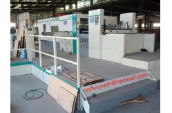 China Cardboard 1-8mm Automatic Flatbed Die Cutter Used Corrugated Machinery supplier