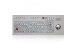 China Food And Beverage Industrial Membrane Keyboard With Trackball Omron Switch supplier