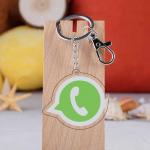 Factory Custom Souvenir Acrylic Key Chain Creative Logo Software Application Event Promotional Gift Charms Keychain for sale