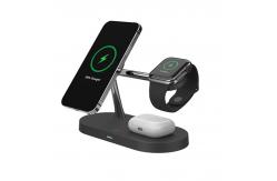 China ROSH Zinc Alloy 4 In 1 Charging Dock Multifunctional Fast Wireless Charging Station supplier