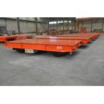 15T Load Capacity Electric Flat Car Battery Powered 4 Wheels For Mining Equipment for sale