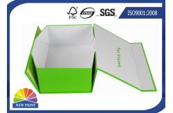 China Custom Rectangle Printed Paper Storage Boxes For Shoes Or Garment supplier