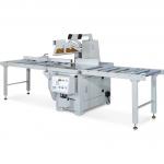MJ276 high speed 500mm cutting width precision pneumatic timber wood log cut off saw for sale