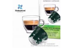China Factory Coffee Capsules Aluminum Foil Empty Coffee Pods With Heat Sealing Lids supplier