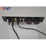 Hidden Wall Mount Multimedia Socket Plate For Hotel AV Solutions