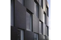 China 2.5mm Metal Cladding Panel 3D Effect Exterior Solid Aluminium Cladding Panels supplier