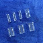 Wholesale High Temperature Resistance Custom Quartz Glass Test Tube One End Sealed Round Bottom Or Flat Bottom for sale