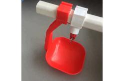 China Red Nipple Drinker For Broiler Chicken Water Nipple Plastic ABS supplier