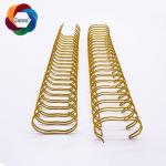 School 0.8mm 0.7mm Double Loop Wire Metal Nylon Binding Coil Calendar for sale