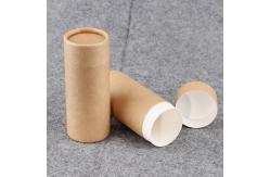 China Essential Oil Round Kraft Paper Cylinder Containers easy open end supplier