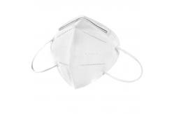 China Easy Breath Foldable FFP2 Mask , Disposable Dust Mask With High Filtration Capacity supplier