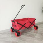 70KG Capacity Outdoor Camping Cart Big Wheels Collapsible Beach Slider Cart for sale