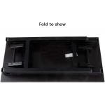 No Assembly Folding Computer steel executive Desk For Saving Space