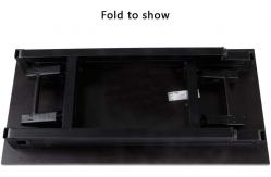 China No Assembly Folding Computer steel executive Desk For Saving Space supplier
