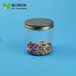 Customize 150M 180ml 200ml Clear Plastic Food Jars With Lids for sale